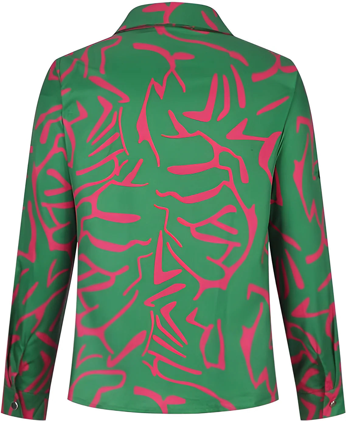 Image of Julie | Women's Button-Down Printed Blouse