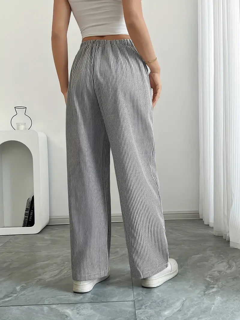 Image of Katherine | Women's Wide Leg Drawstring Pants