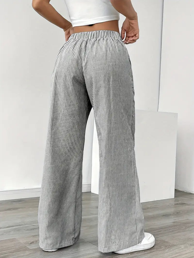 Image of Katherine | Women's Wide Leg Drawstring Pants