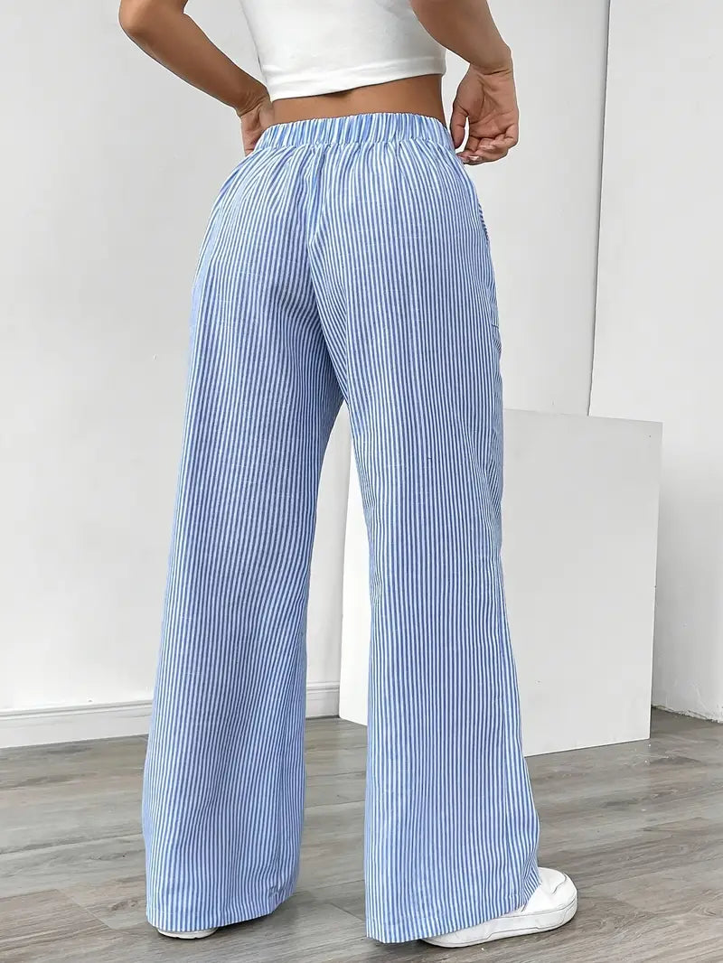 Image of Katherine | Women's Wide Leg Drawstring Pants