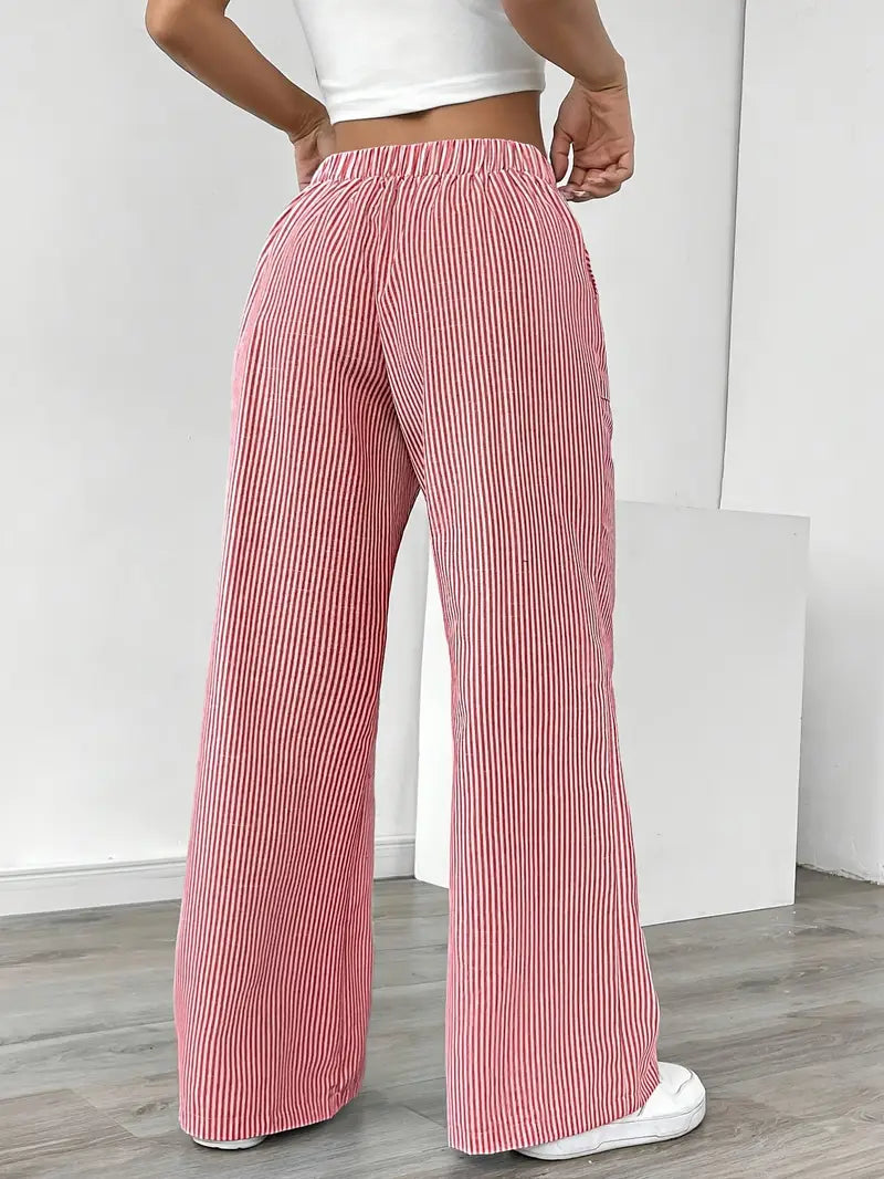 Image of Katherine | Women's Wide Leg Drawstring Pants