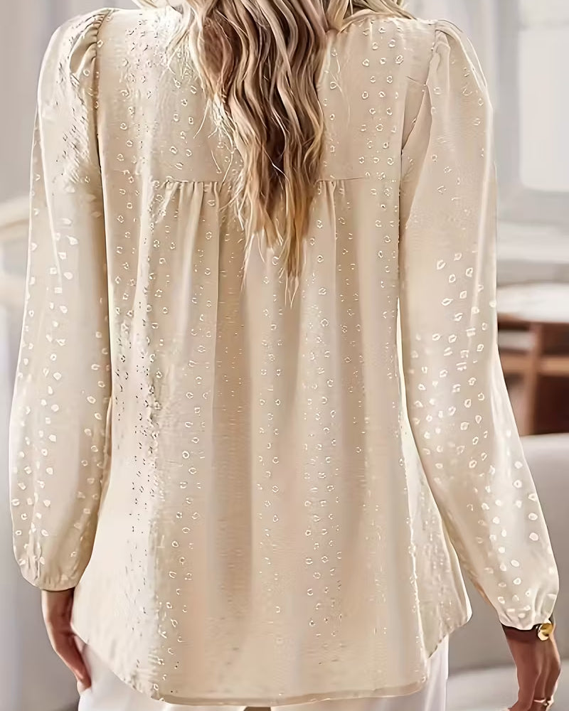 Image of Kathy | Women's Long Sleeve Relaxed Fit Blouse