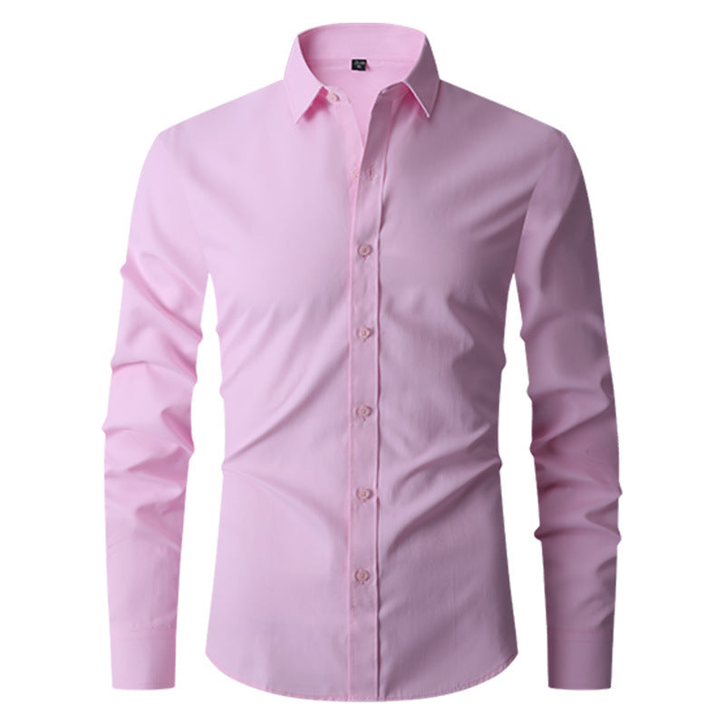 Image of Keegan | Men's Slim-Fit Button-Down Shirt