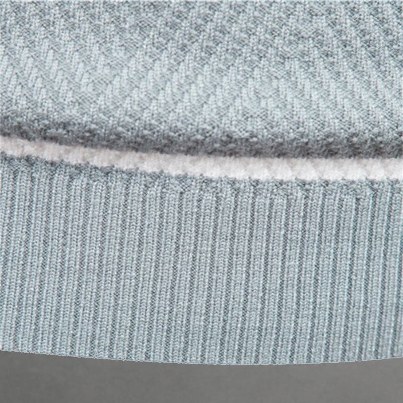 Image of Ken | Men's Striped Crew Neck Sweater