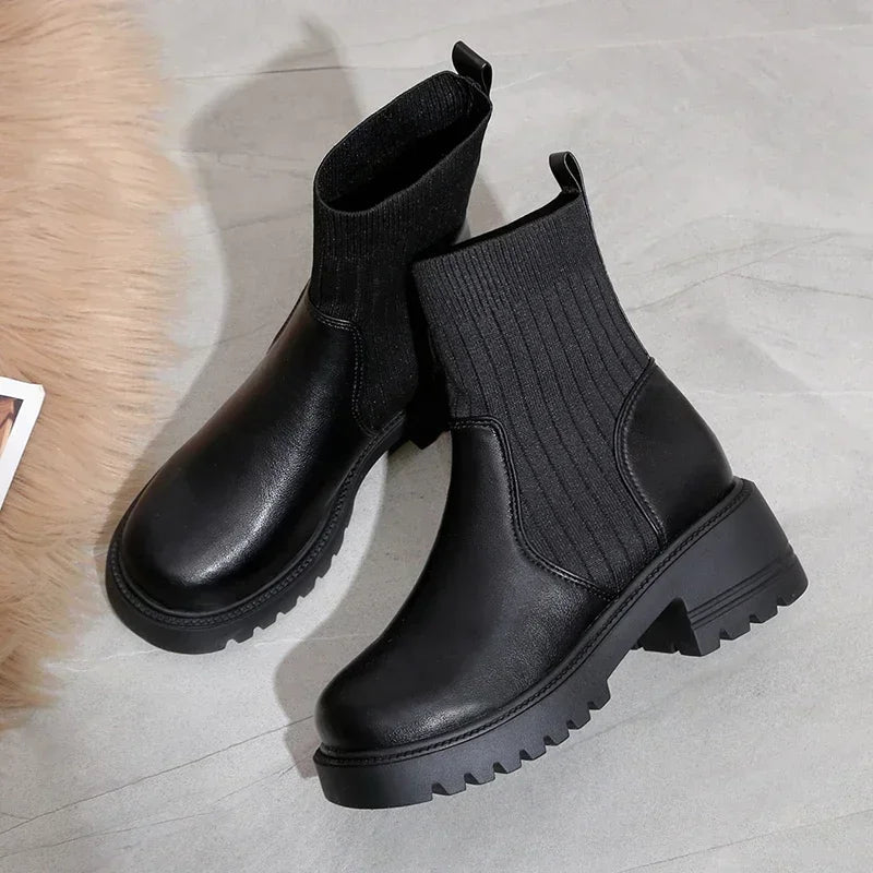 Image of Keyanna | Women's Platform Ankle Boot