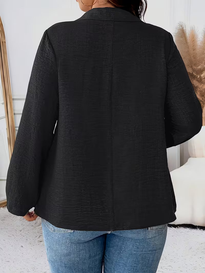 Image of Krista | Women's Long Sleeve Button Front Blouse