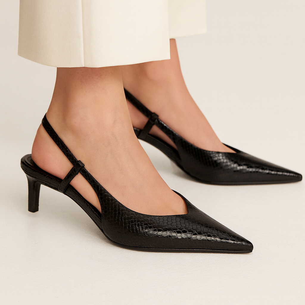 Image of Laniyah | Women's Pointed Toe Slingback Heels