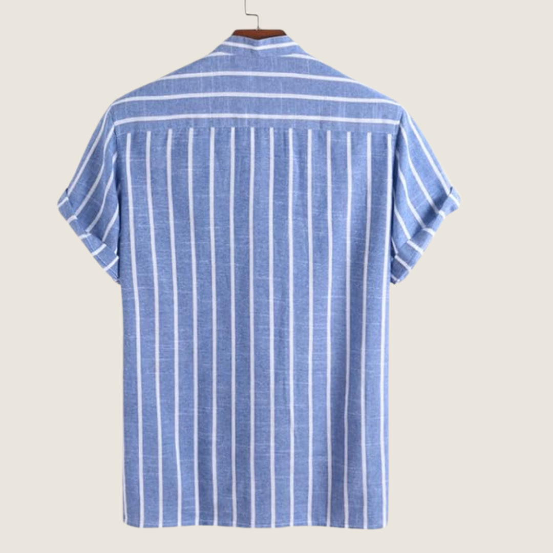 Image of Lawson | Men's Striped Short Sleeve Shirt