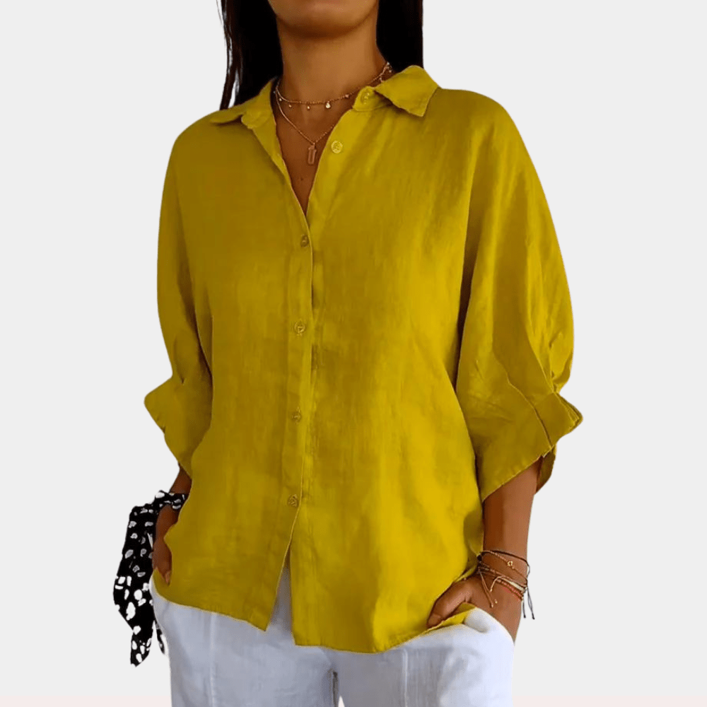 Image of Leanne | Women's Button-Down Blouse