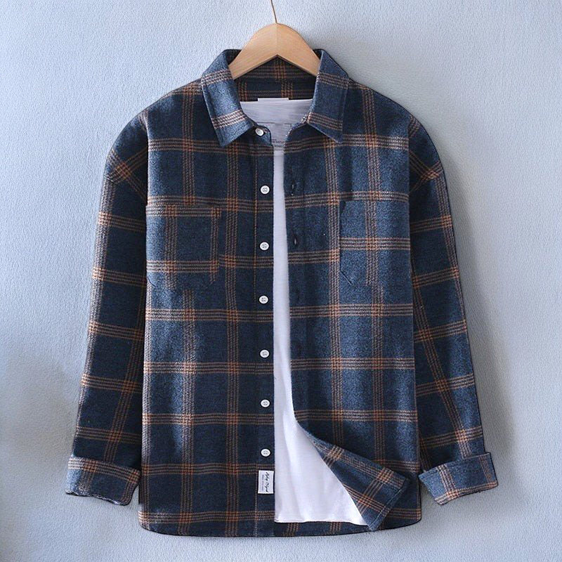 Image of Lee | Men's Button-Down Plaid Shirt