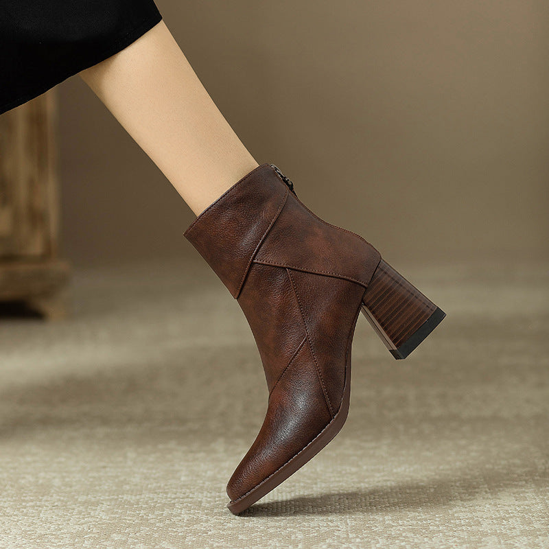 Image of Leila | Women's Block Heel Ankle Boots