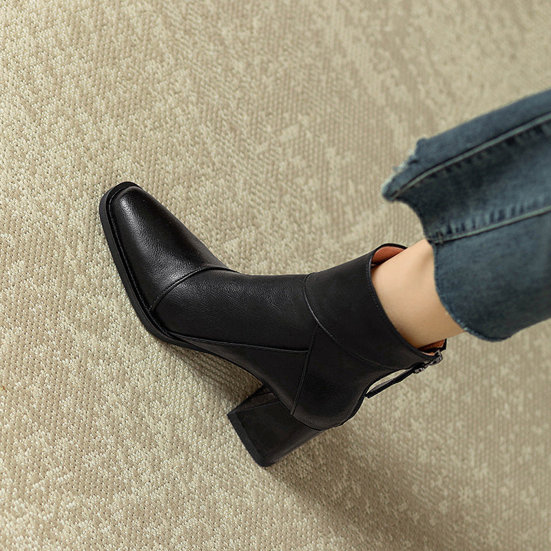 Image of Leila | Women's Block Heel Ankle Boots