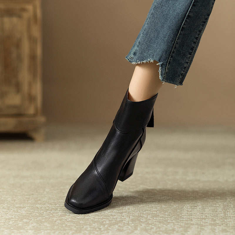 Image of Leila | Women's Block Heel Ankle Boots