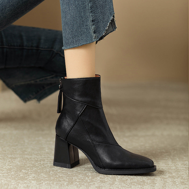 Image of Leila | Women's Block Heel Ankle Boots