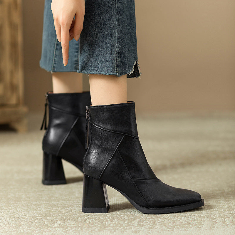 Image of Leila | Women's Block Heel Ankle Boots