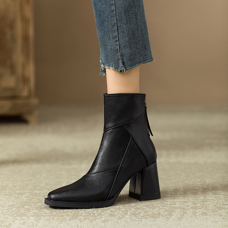 Image of Leila | Women's Block Heel Ankle Boots