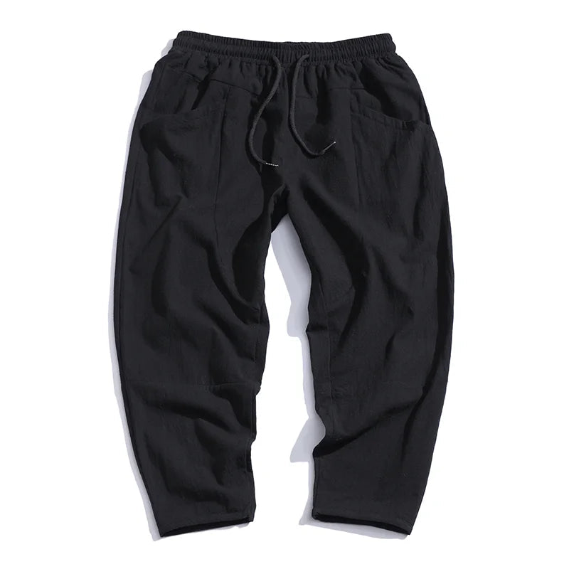 Image of Lenny | Men's Cropped Loose Fit Pants