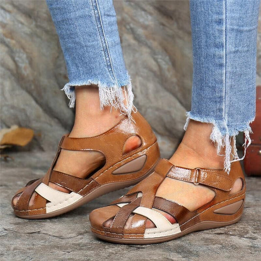 Image of Lenora | Women's Closed Toe Comfort Sandals