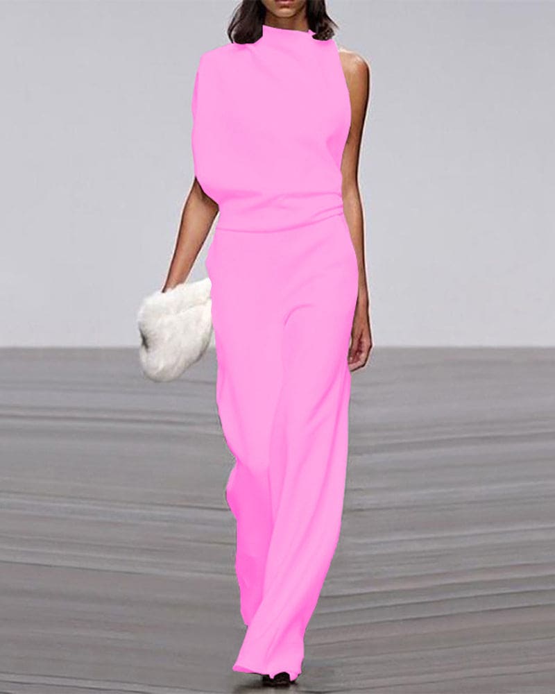 Image of Liliana | Women's High-Waisted Wide Leg Pants