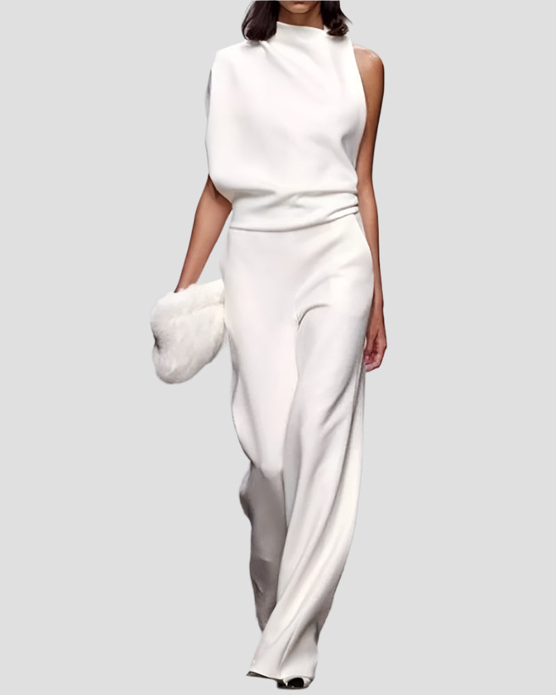 Image of Liliana | Women's High-Waisted Wide Leg Pants