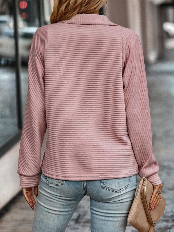 Image of Lillian | Women's Quarter Zip Pullover Sweater