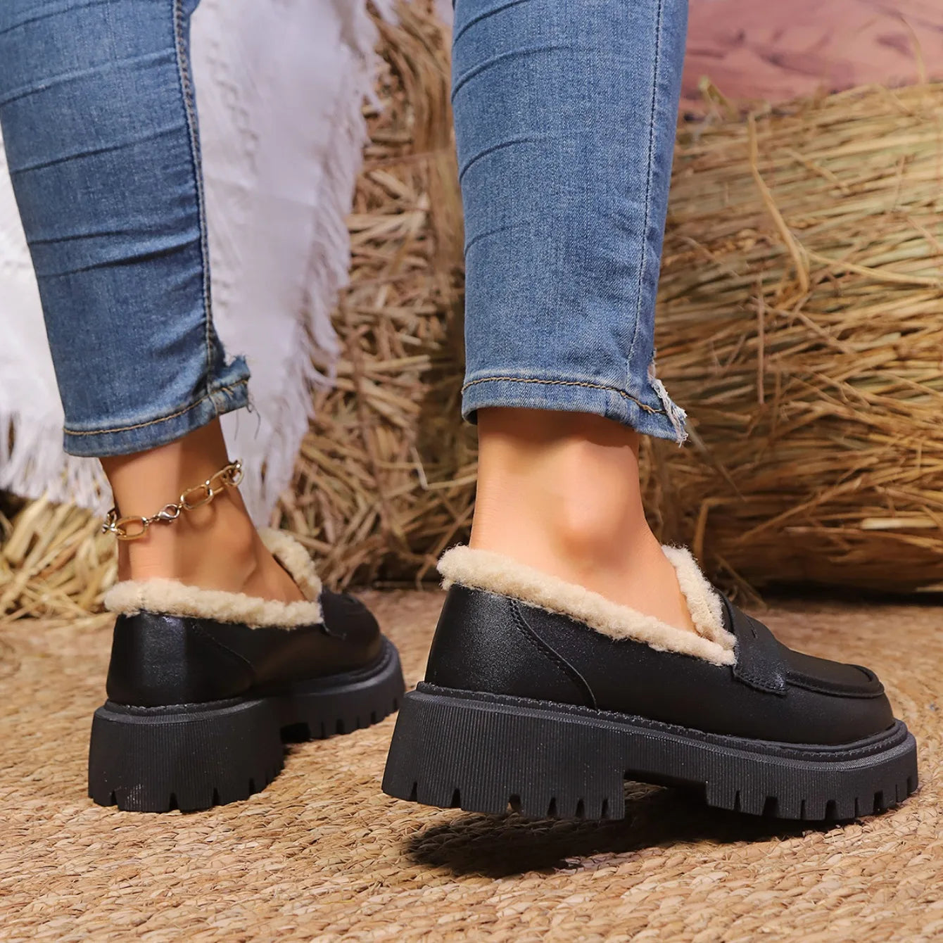 Image of Lori | Women's Platform Lug Sole Loafer