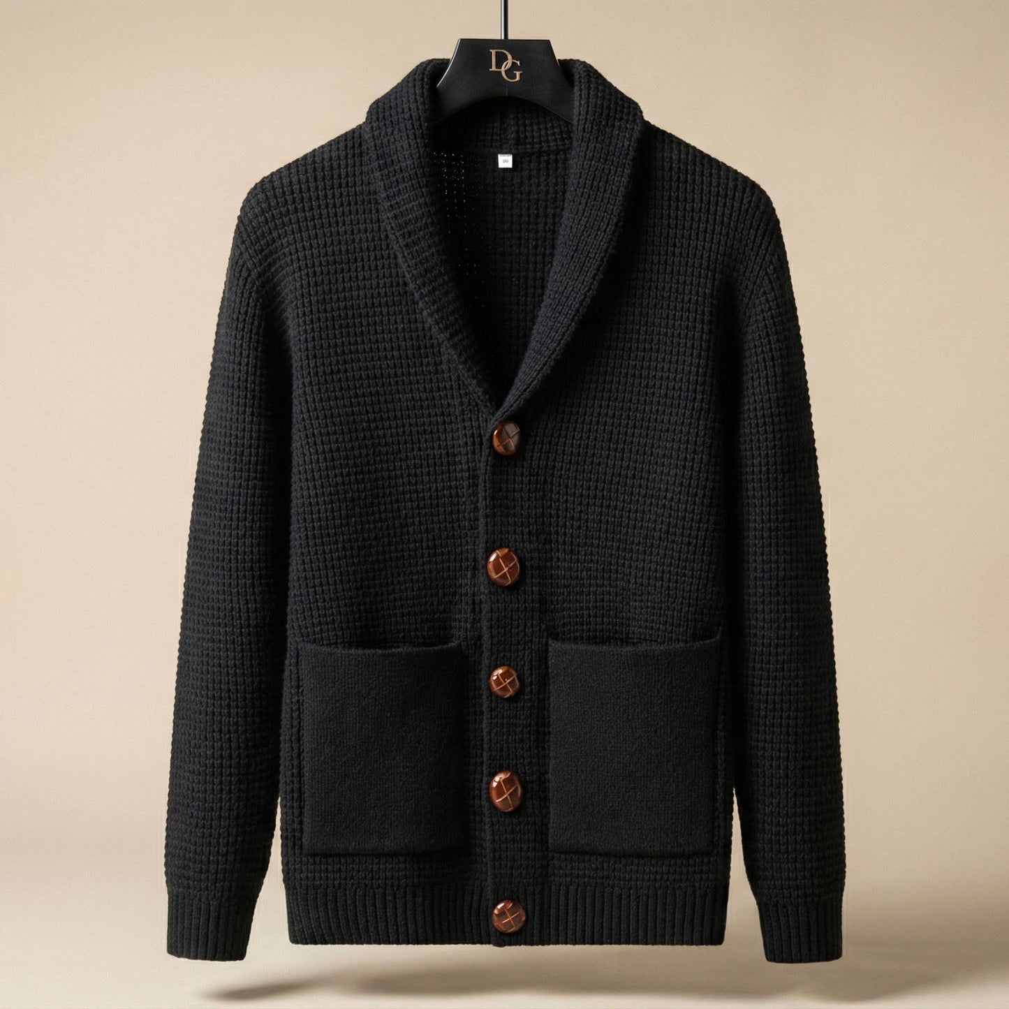 Image of Luther | Men's Shawl Collar Cardigan Sweater