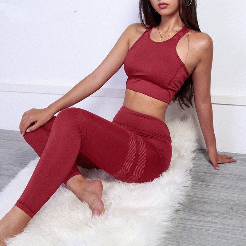 Image of Mae | Women's High-Waisted Activewear Set