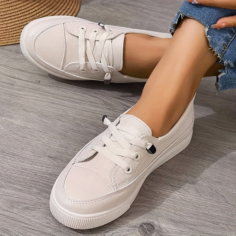 Image of Margot | Women's Lace-Up Platform Sneakers