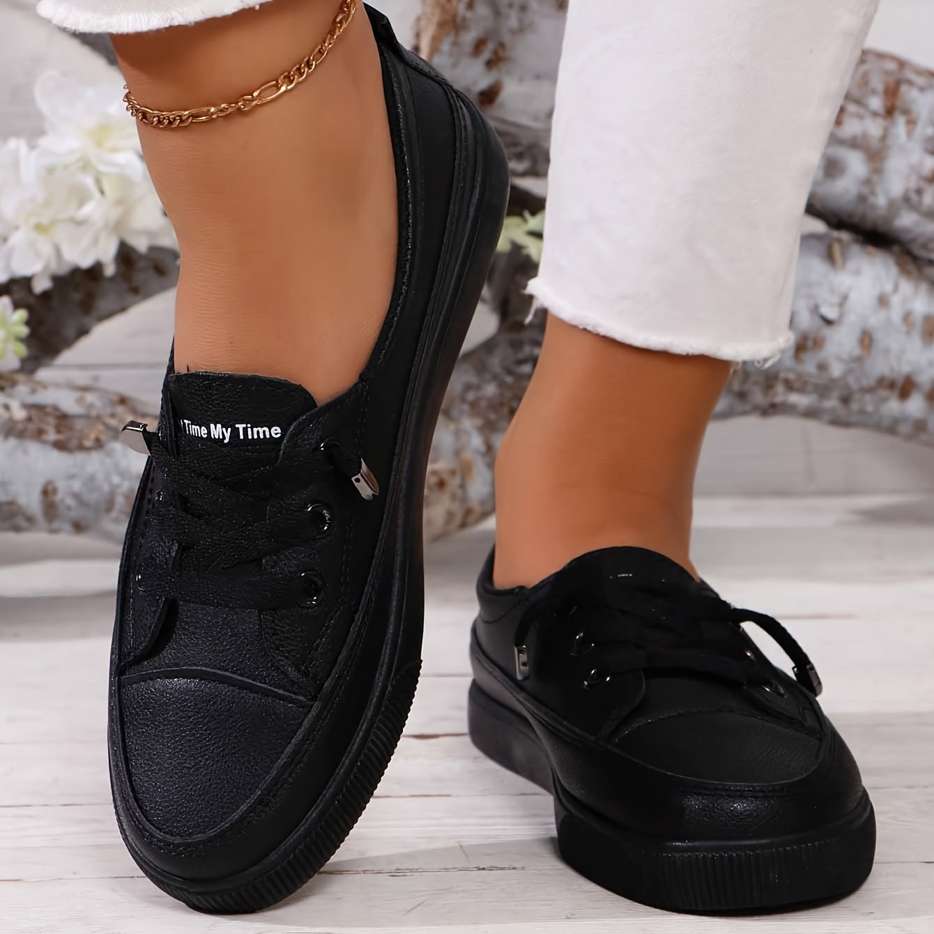 Image of Margot | Women's Lace-Up Platform Sneakers