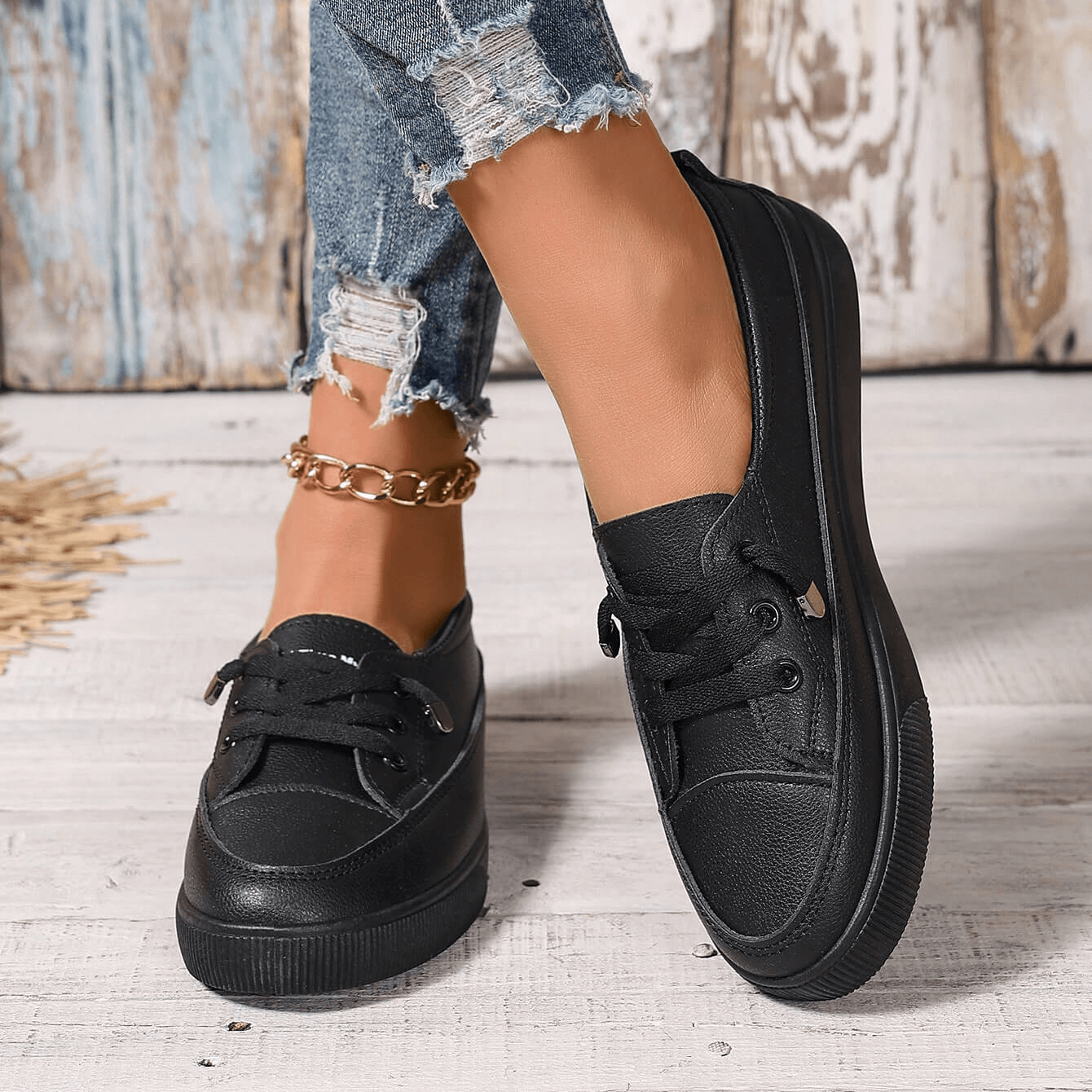 Image of Margot | Women's Lace-Up Platform Sneakers