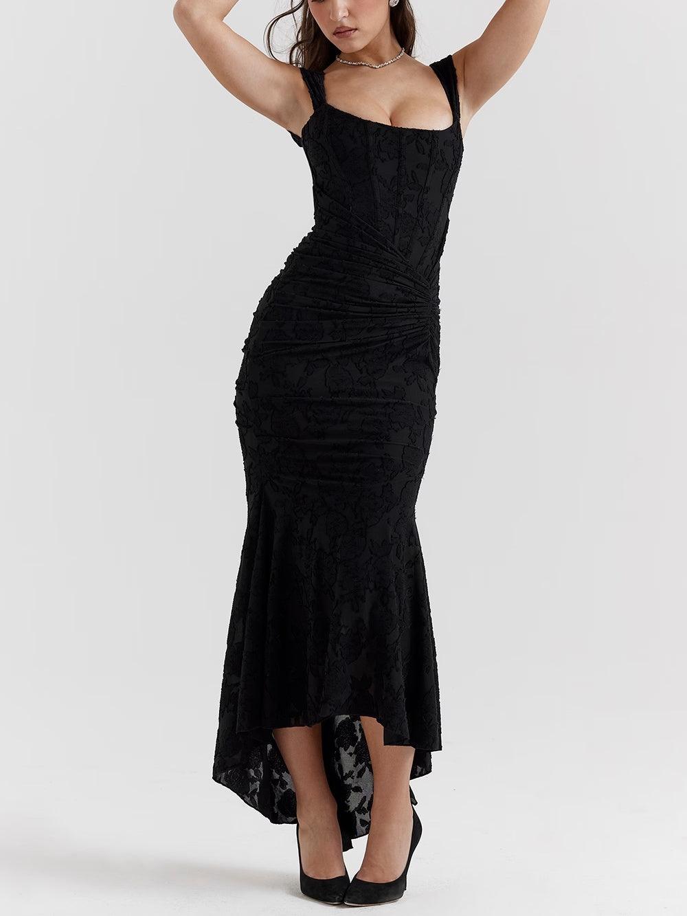 Image of Maria | Women's Sleeveless Bodycon Midi Dress