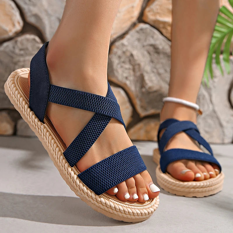 Image of Maureen | Women's Criss Cross Casual Sandals