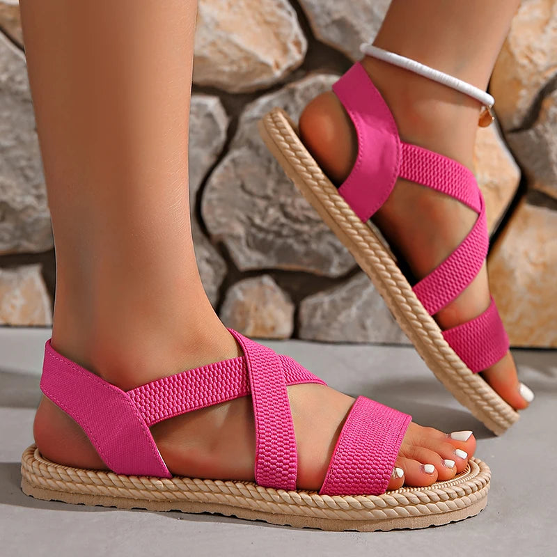Image of Maureen | Women's Criss Cross Casual Sandals
