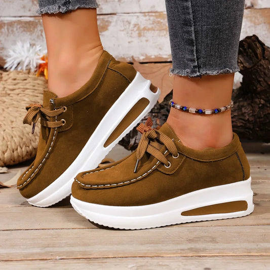 Image of Mckenzie | Women's Lace-Up Platform Casual Shoes