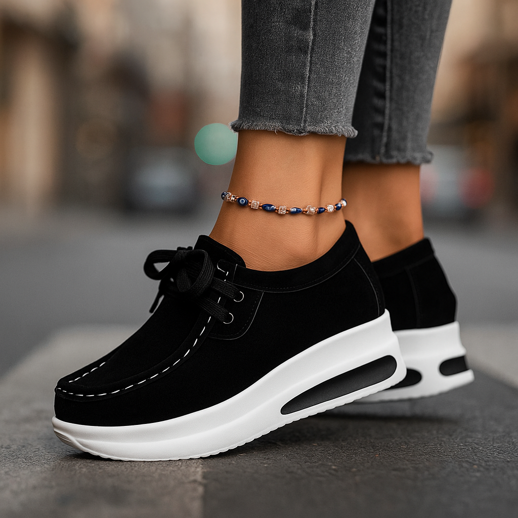 Image of Mckenzie | Women's Lace-Up Platform Casual Shoes