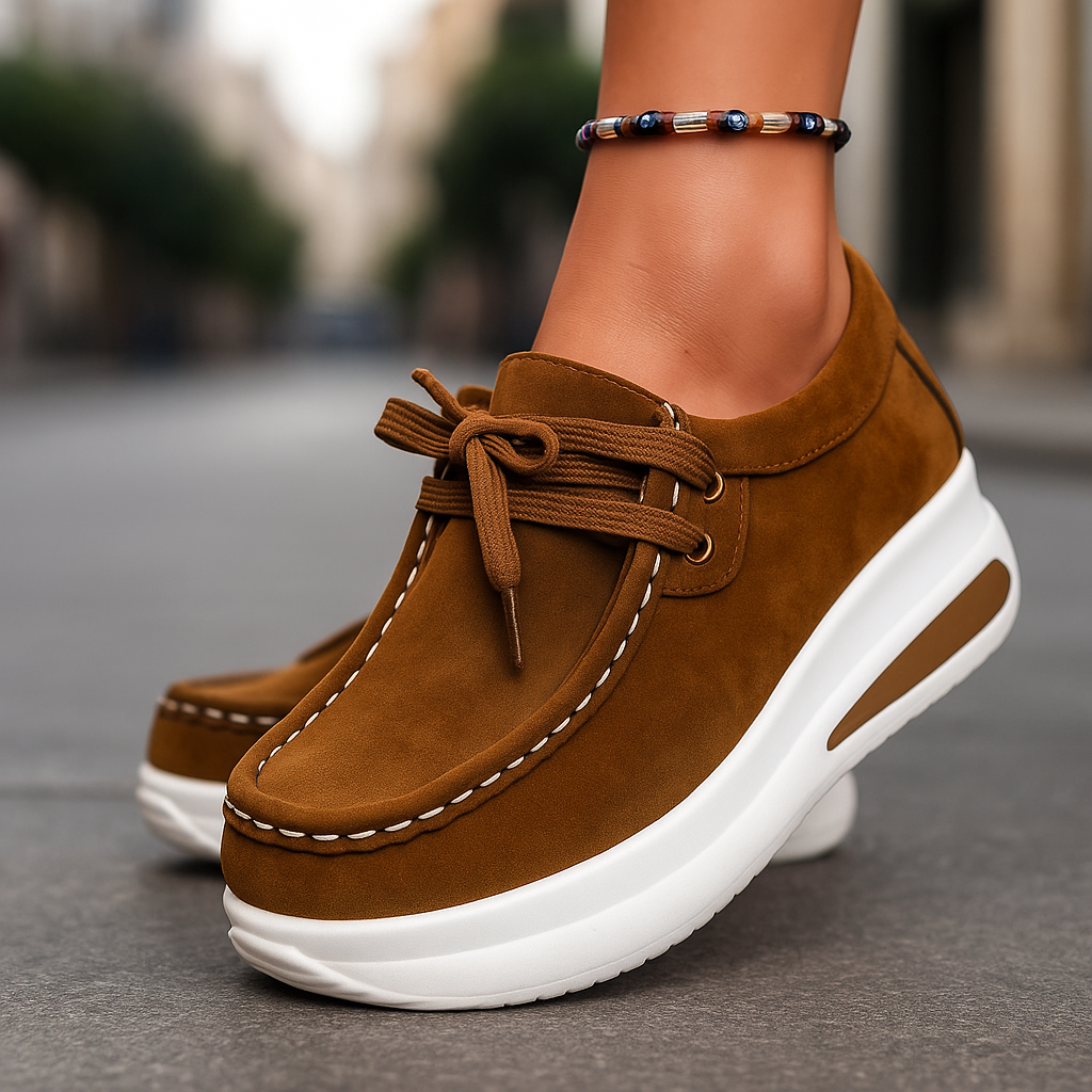 Image of Mckenzie | Women's Lace-Up Platform Casual Shoes