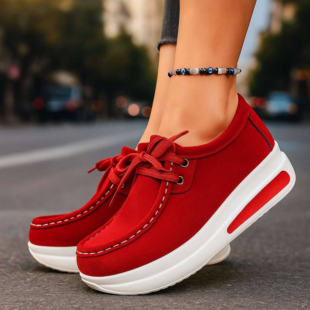 Image of Mckenzie | Women's Lace-Up Platform Casual Shoes