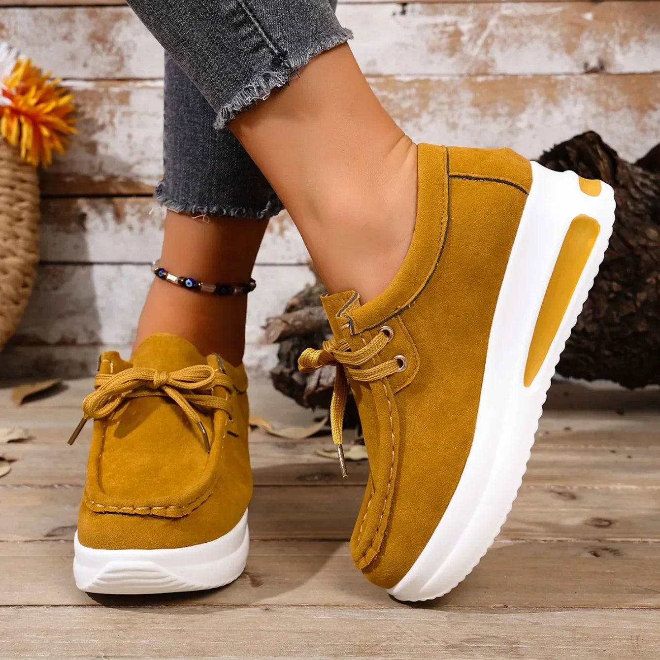Image of Mckenzie | Women's Lace-Up Platform Casual Shoes