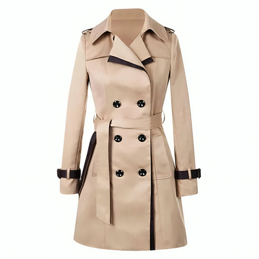 Image of Melinda | Women's Double-Breasted Trench Coat