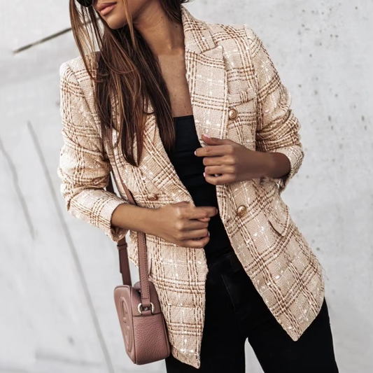 Image of Melissa | Women's Double Breasted Blazer