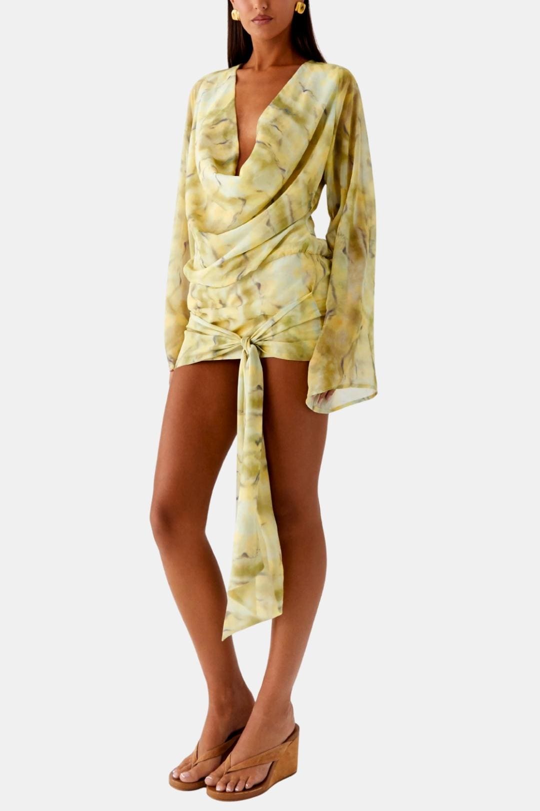 Image of Meredith | Women's Long Sleeve Mini Dress