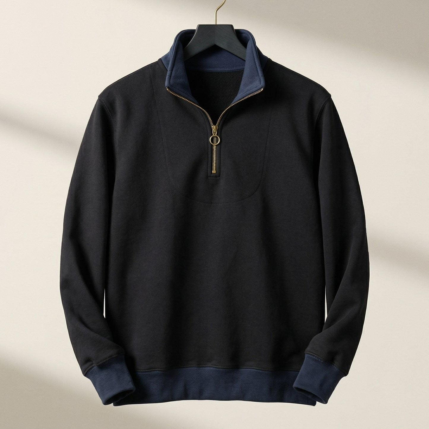 Image of Micah | Men's Quarter Zip Pullover Sweater