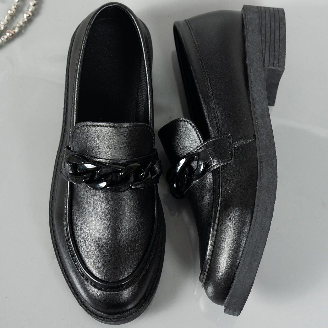 Image of Miley | Women's Slip-On Chunky Sole Loafers