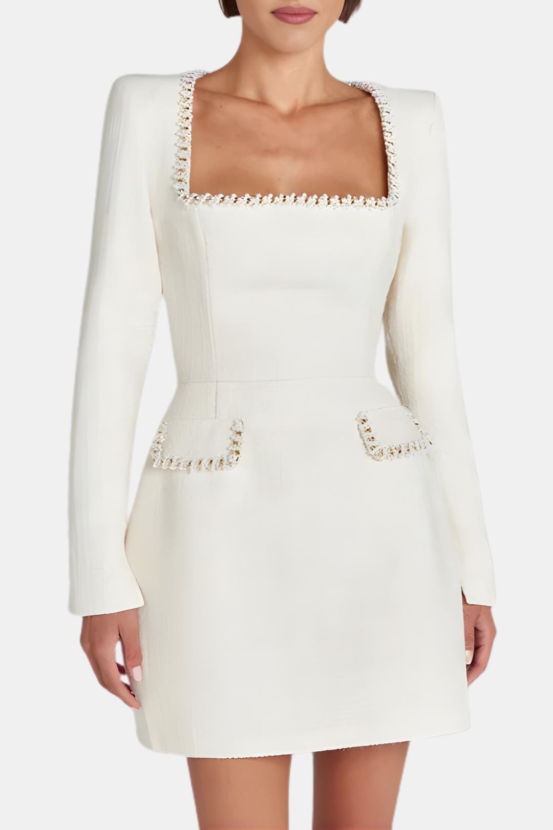 Image of Miranda | Women's Long Sleeve A-Line Mini Dress