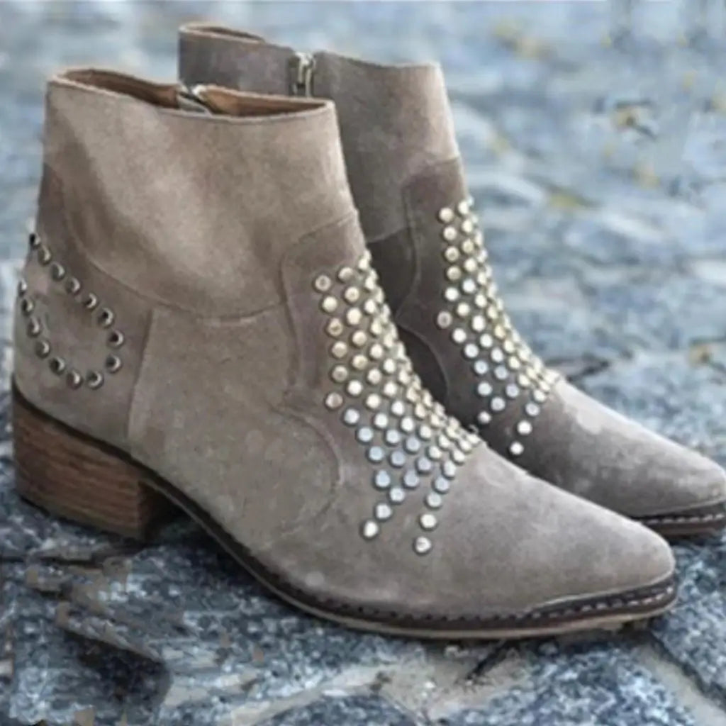 Image of Miranda | Women's Studded Ankle Boots