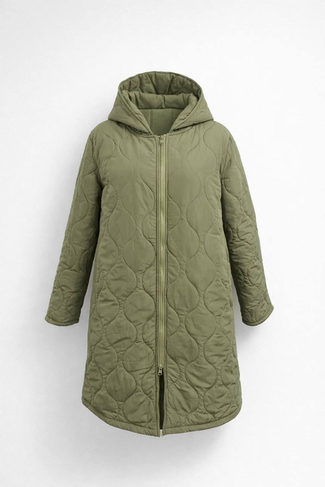 Image of Nancy | Women's Hooded Quilted Coat
