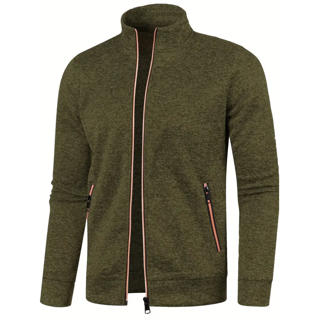 Image of Nash | Men's Full Zip Slim Fit Jacket
