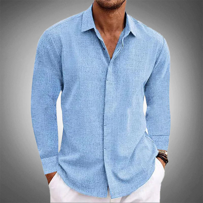 Image of Newton | Men's Long Sleeve Button-Down Shirt