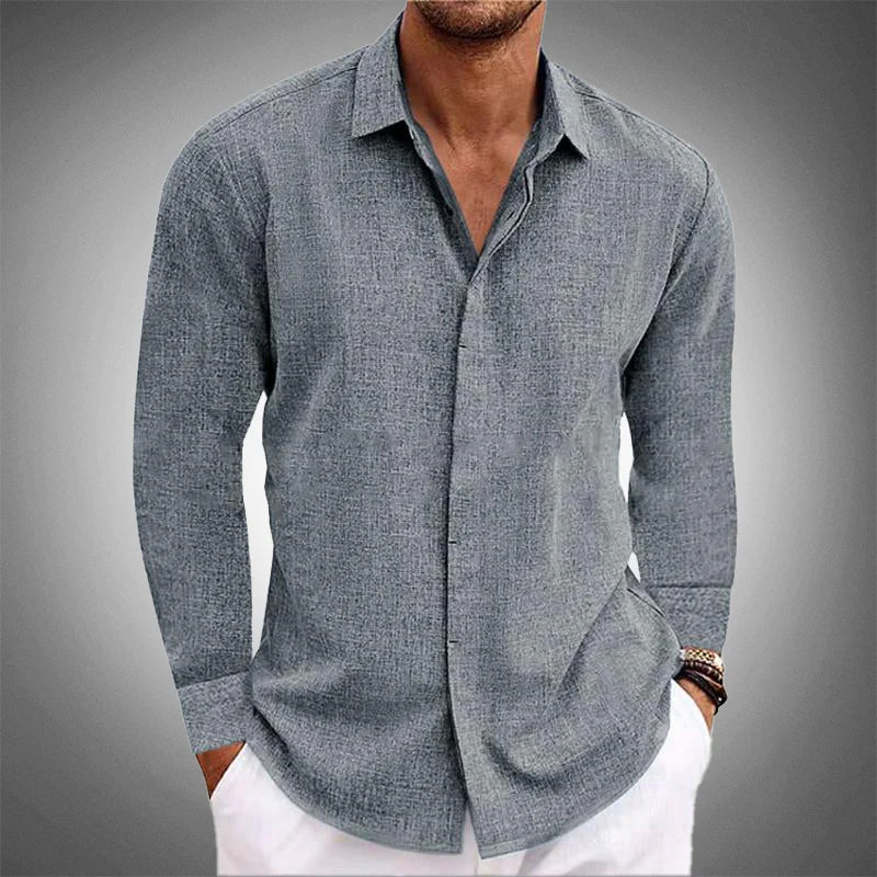 Image of Newton | Men's Long Sleeve Button-Down Shirt